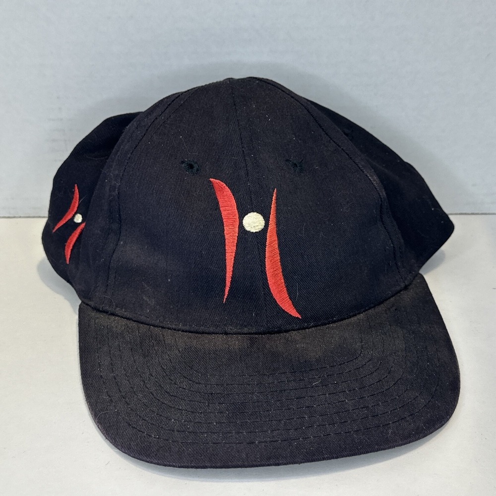 Vintage Hitman Golf Zipperback Hat Cap Golfing Logo